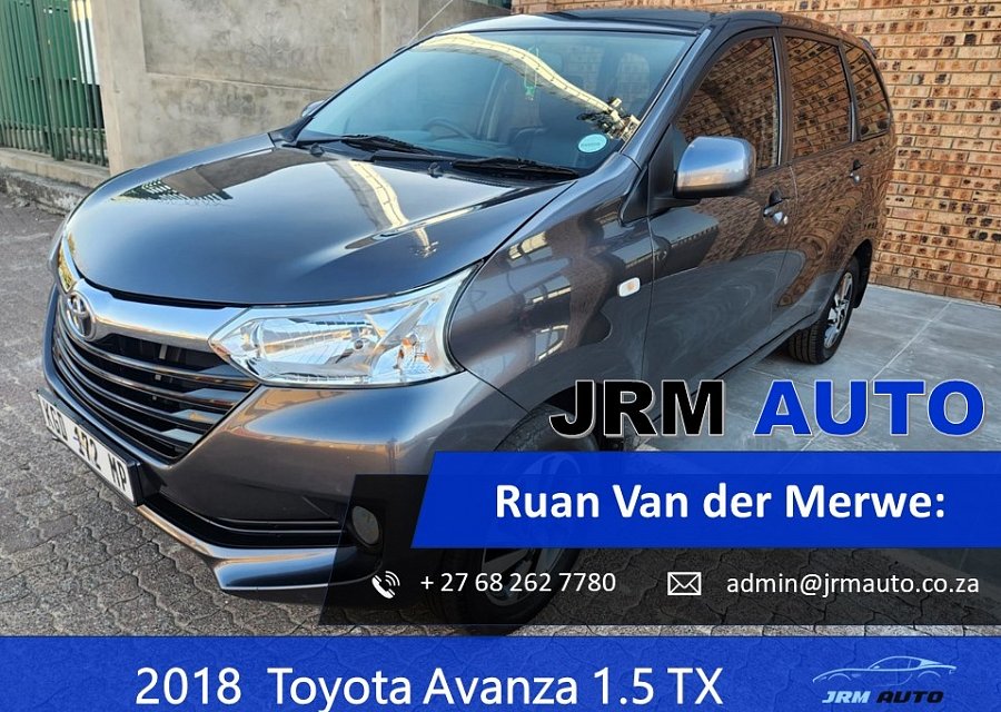 2018 Toyota Avanza 1.5 TX 